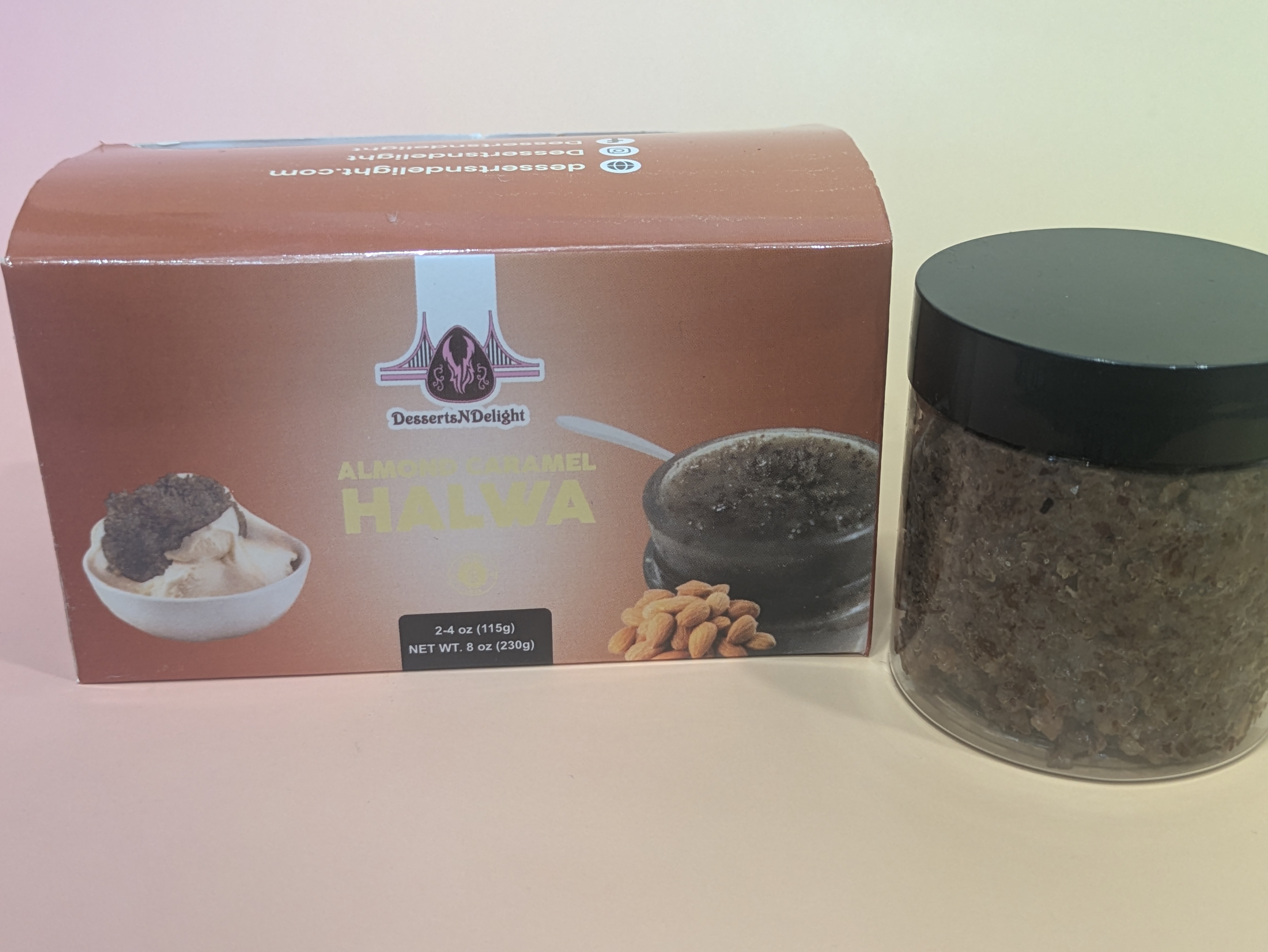 Orange Almond Halwa — artisan small-batch dessert wholesale cafes Bay Area