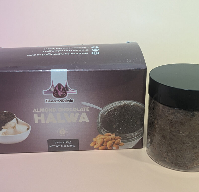 Almond-Chocolate-Halwa